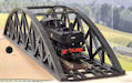 Download the .stl file and 3D Print your own Bowstring Bridge N scale model for your model train set from www.krafttrains.com.